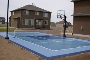 "Outdoor multi-sport court in Centerville, Utah"